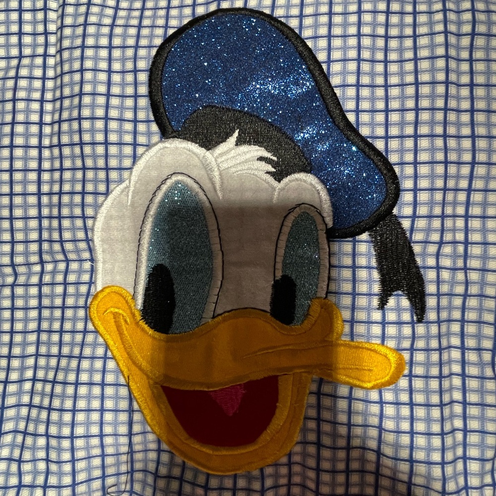 Donald Duck Handmade Embroidered Apron